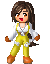 pixel gif of dagger from final fantasy 9