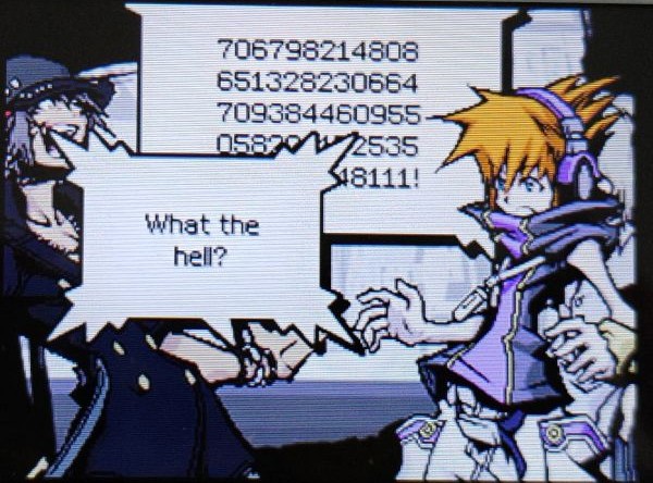 Neku's response: What the hell?