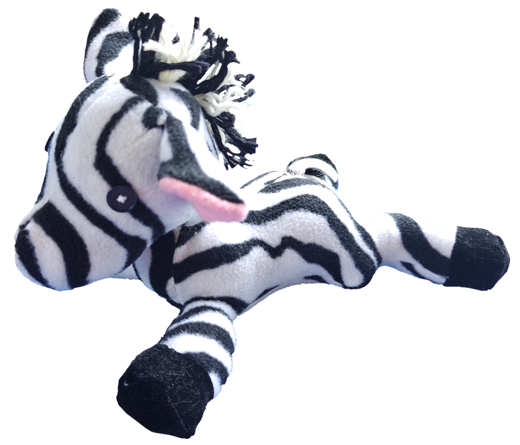 zebra plushie